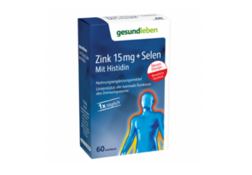 gesund leben Zink 15mg + Selen Kapseln 60St. gesund leben Zink 15mg + Selen Kapseln 60St.